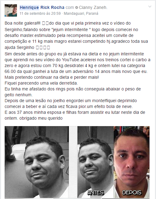 desafio Master - depoimento Henrique Rocha