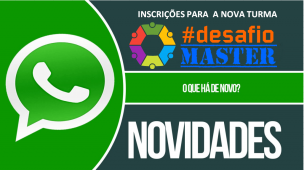 desafio master - inscricoes para nova turma