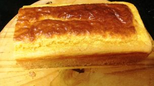 pão low carb de farinha de grão de bico